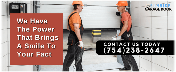 Garage Door Maintenance Sunrise FL (754)238-2647